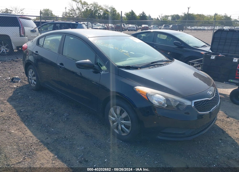 2014 KIA FORTE LX VIN: KNAFK4A63E5156832