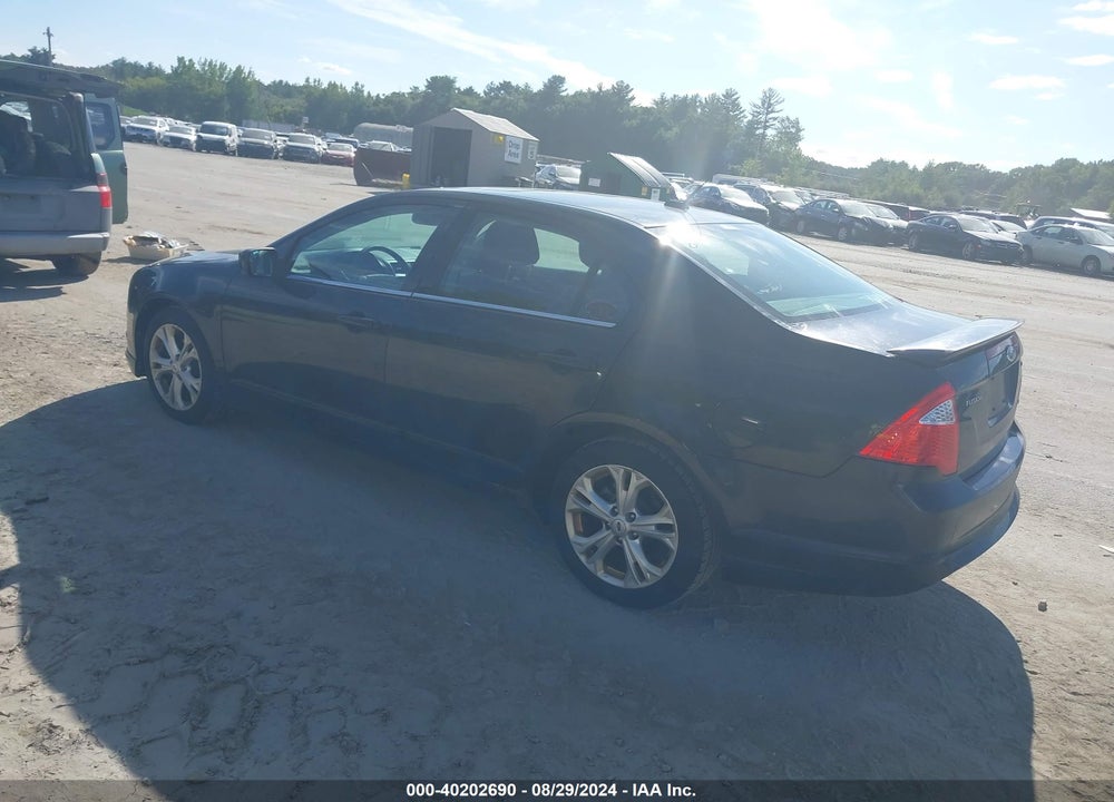 2012 FORD FUSION SE VIN: 3FAHP0HA9CR297940