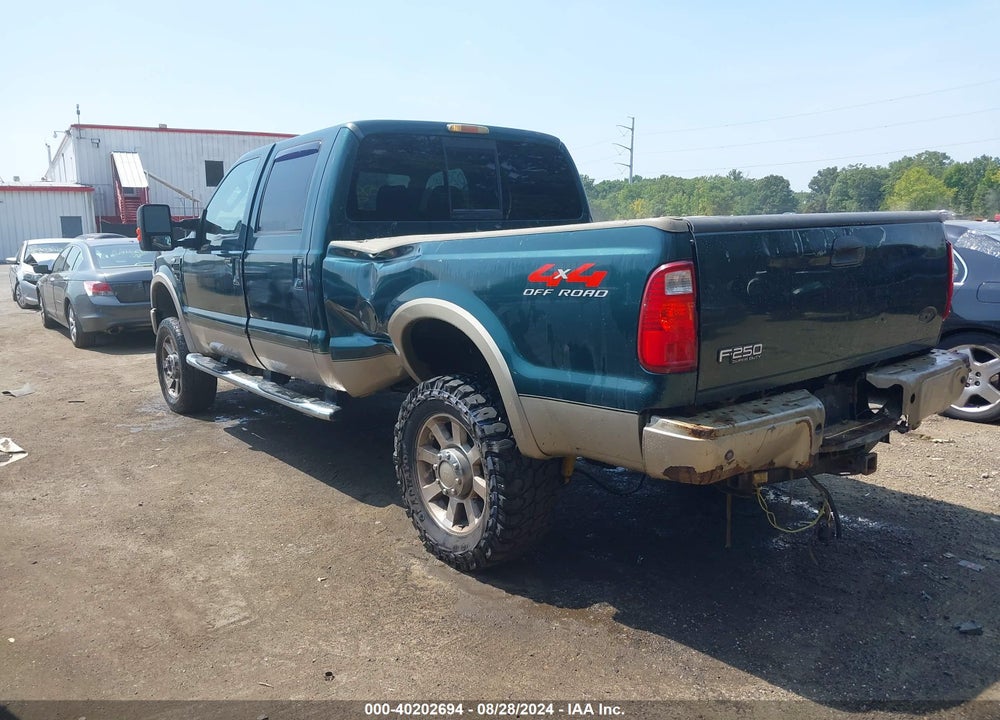 2008 HARLEY-DAVIDSON FORD F-250 FX4//KING RANCH/LARIAT/XL/XLT VIN: 1FTSW21R48EA87268