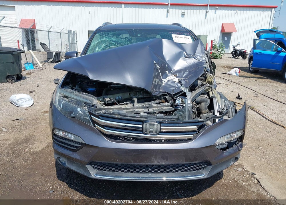 2017 HONDA PILOT ELITE VIN: 5FNYF6H07HB025533