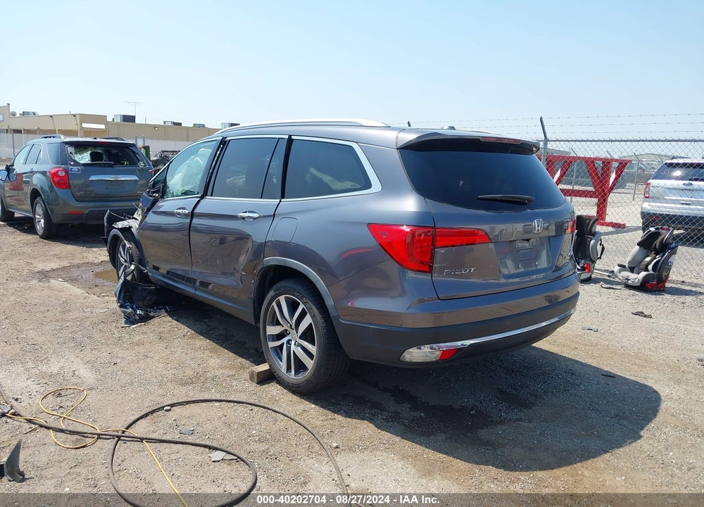 2017 HONDA PILOT ELITE VIN: 5FNYF6H07HB025533
