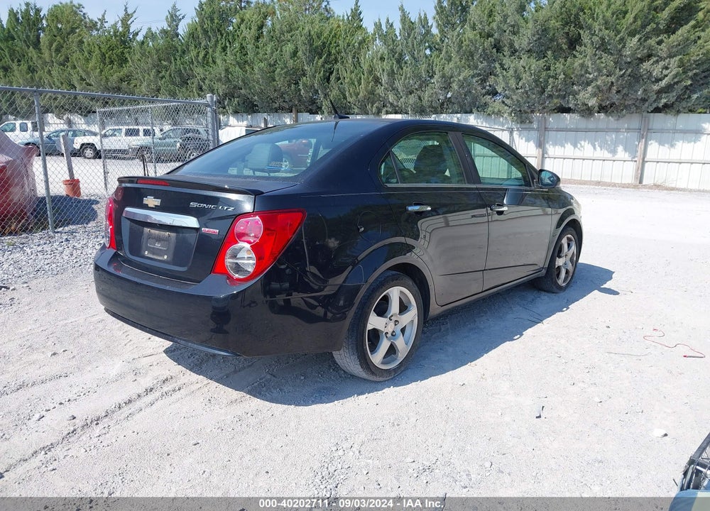 2014 CHEVROLET SONIC LTZ AUTO VIN: 1G1JE5SB4E4115453