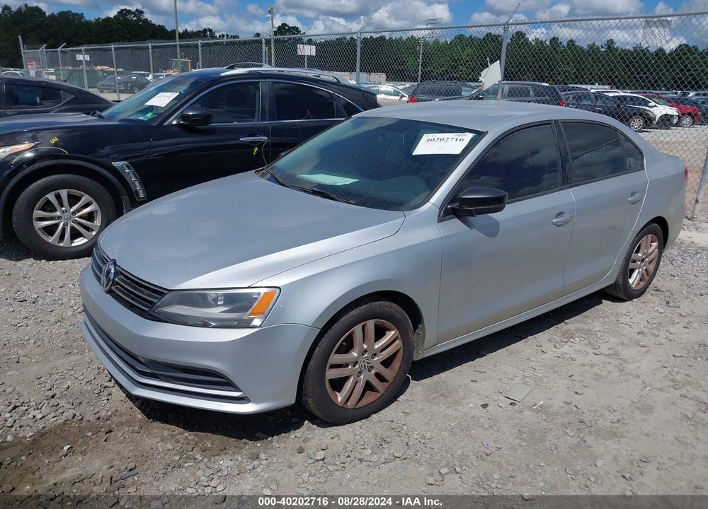 2015 VOLKSWAGEN JETTA 2.0L S VIN: 3VW2K7AJ2FM230130