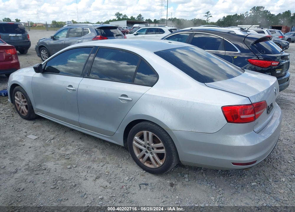 2015 VOLKSWAGEN JETTA 2.0L S VIN: 3VW2K7AJ2FM230130