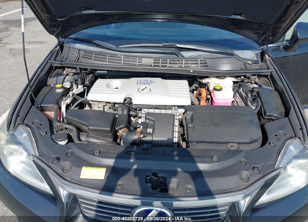 2011 LEXUS CT 200H PREMIUM VIN: JTHKD5BH3B2034002
