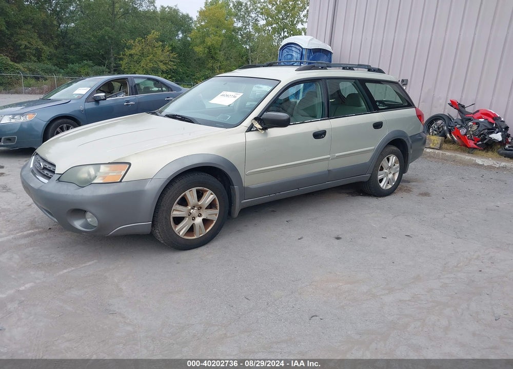 2005 SUBARU OUTBACK 2.5I VIN: 4S4BP61C157331728
