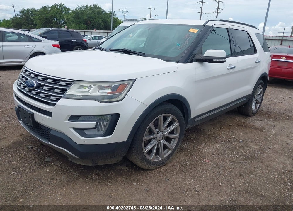 2017 FORD EXPLORER LIMITED VIN: 1FM5K7FH6HGE36453