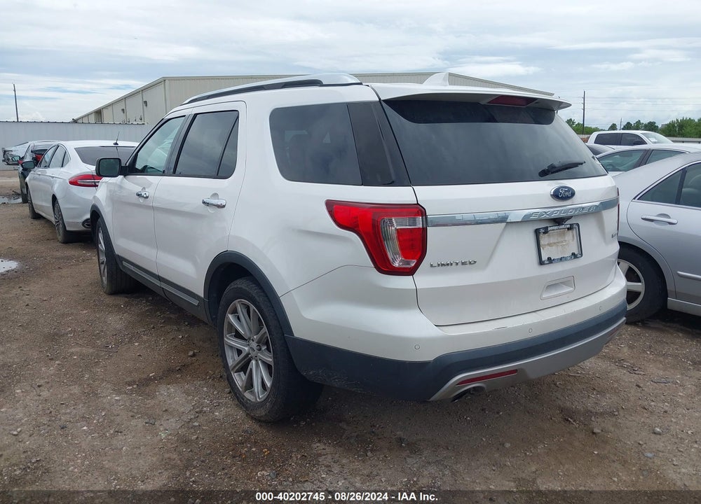 2017 FORD EXPLORER LIMITED VIN: 1FM5K7FH6HGE36453