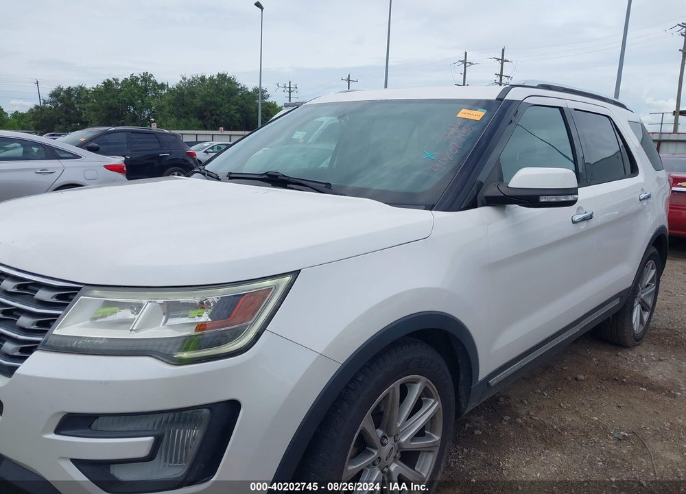 2017 FORD EXPLORER LIMITED VIN: 1FM5K7FH6HGE36453