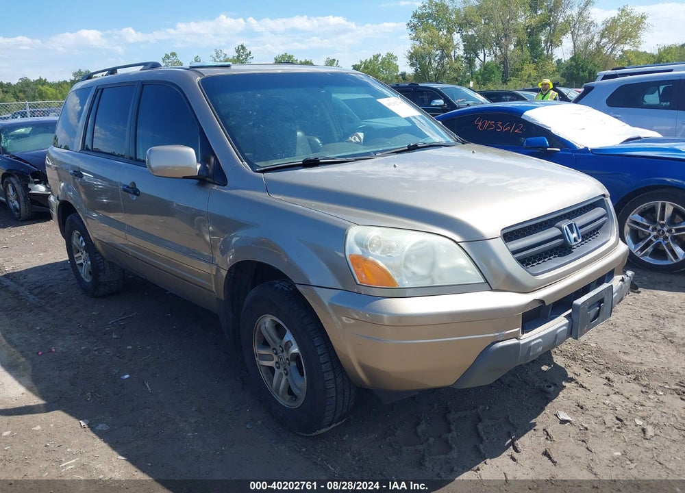 2005 HONDA PILOT EX-L VIN: 2HKYF18615H515566