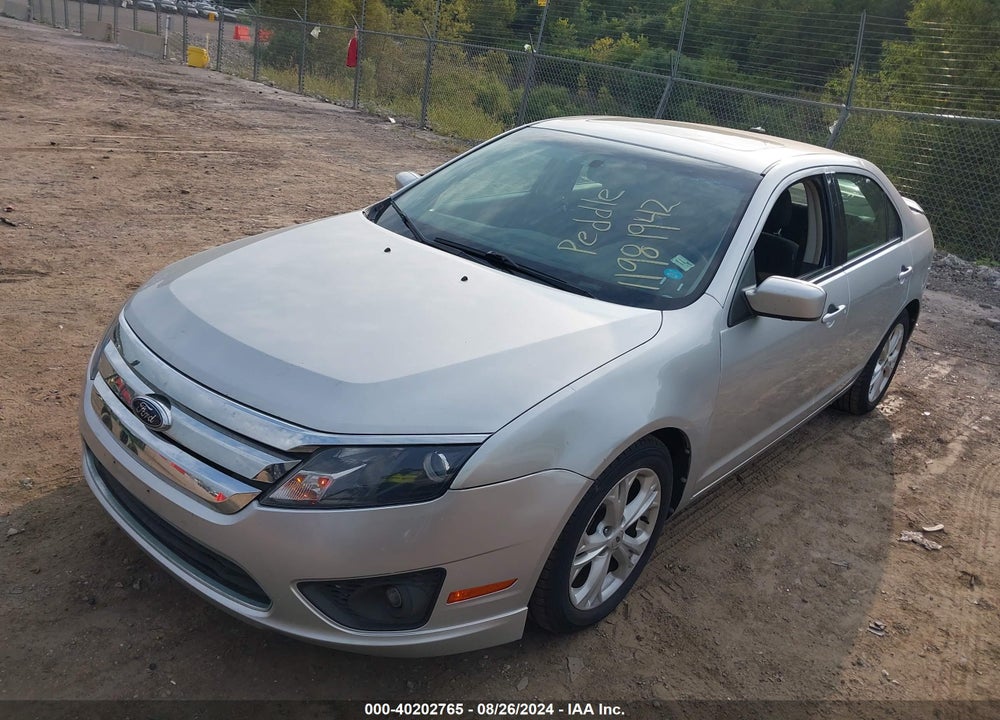 2012 FORD FUSION VIN: 3FAHP0HA3CR170200