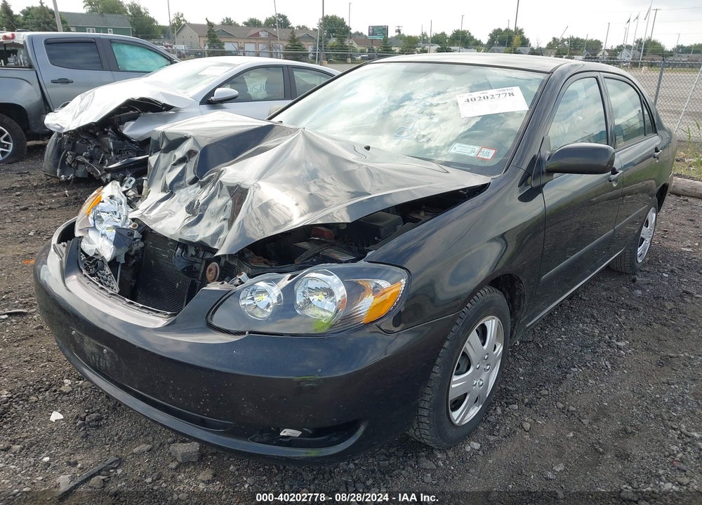 2008 TOYOTA COROLLA CE VIN: 2T1BR32E88C900106