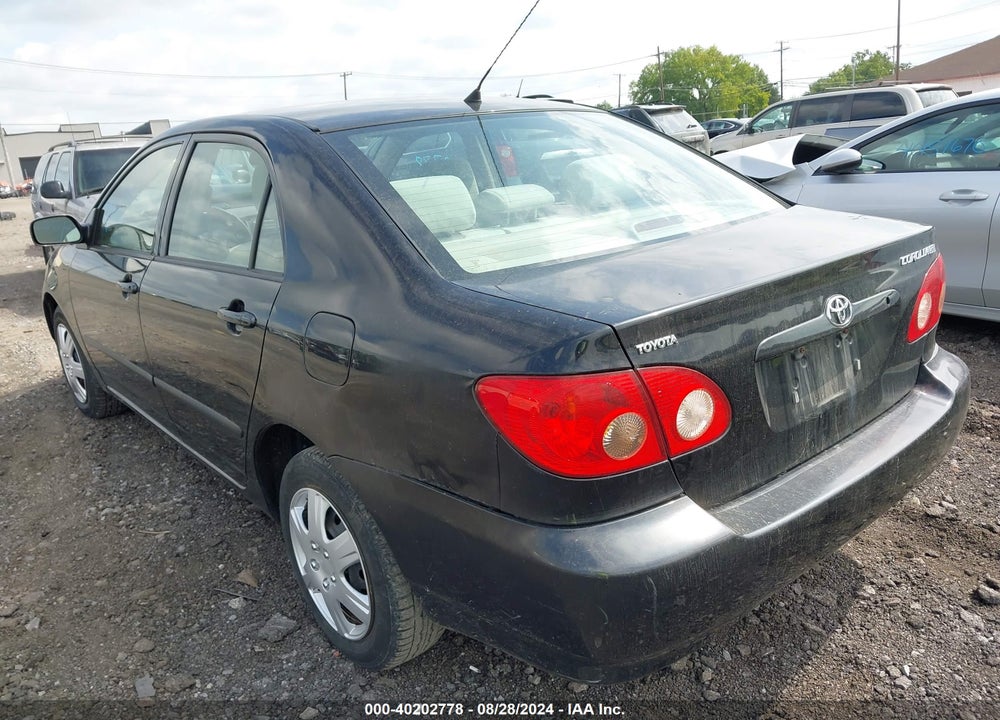 2008 TOYOTA COROLLA CE VIN: 2T1BR32E88C900106