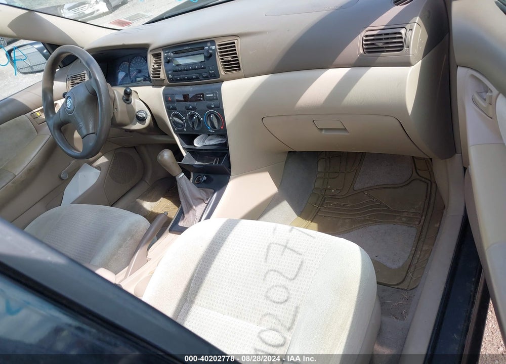 2008 TOYOTA COROLLA CE VIN: 2T1BR32E88C900106