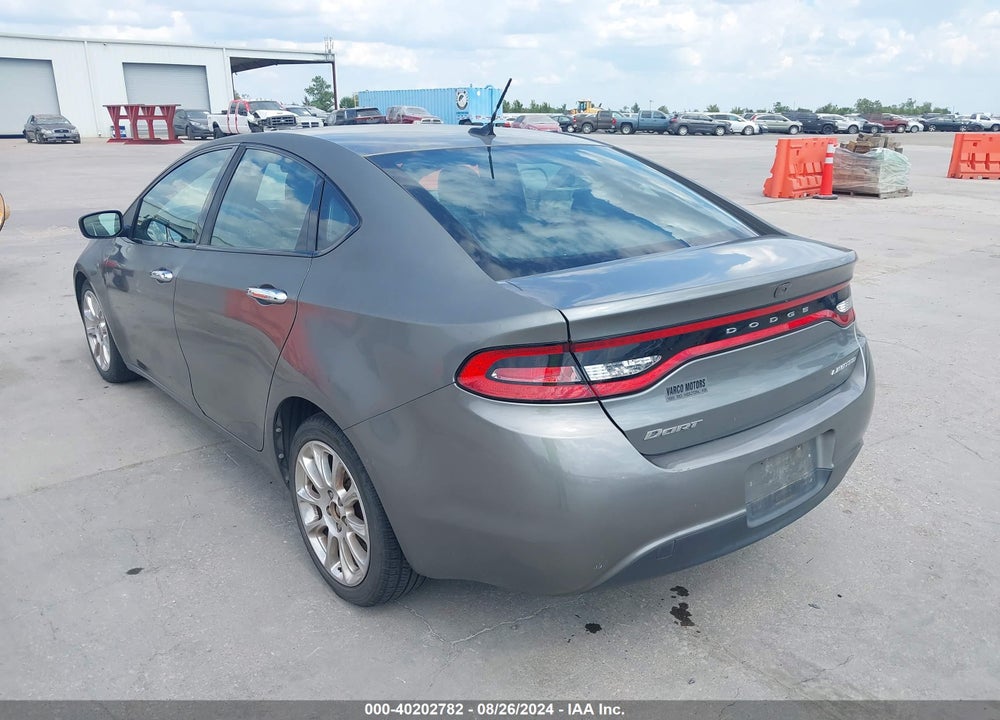 2013 DODGE DART LIMITED VIN: 1C3CDFCA7DD714378