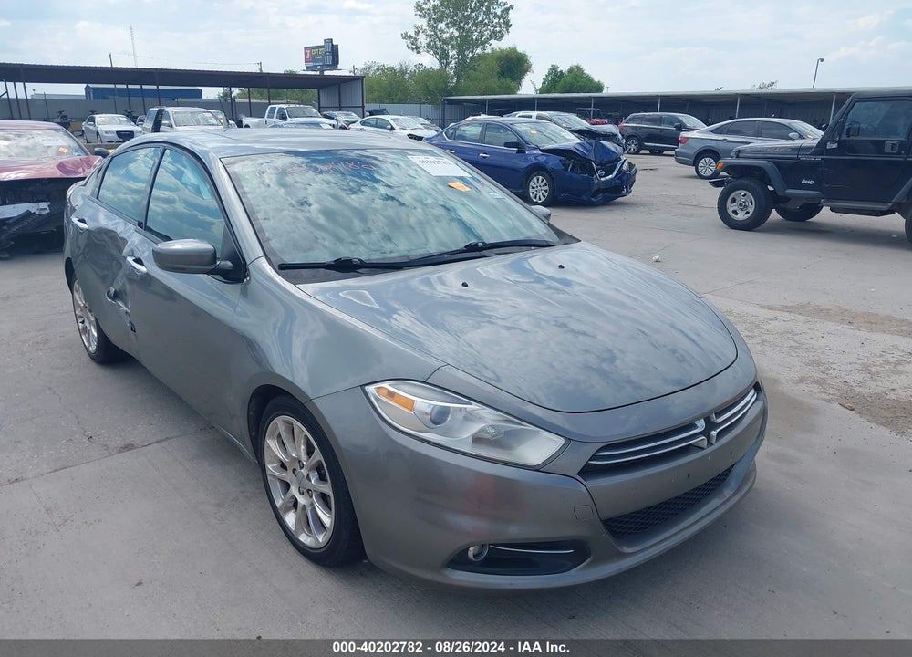 2013 DODGE DART LIMITED VIN: 1C3CDFCA7DD714378
