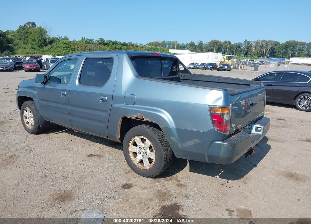 2008 HONDA RIDGELINE RTS VIN: 2HJYK16438H538045