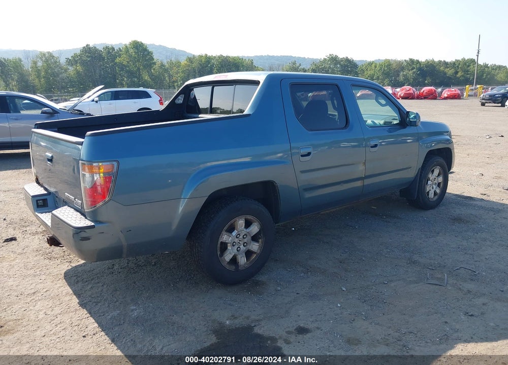 2008 HONDA RIDGELINE RTS VIN: 2HJYK16438H538045