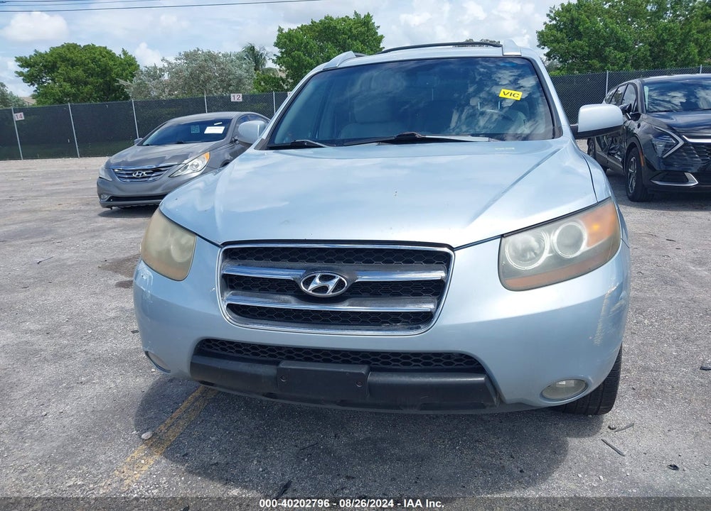 2007 HYUNDAI SANTA FE LIMITED/SE VIN: 5NMSH13E17H066145