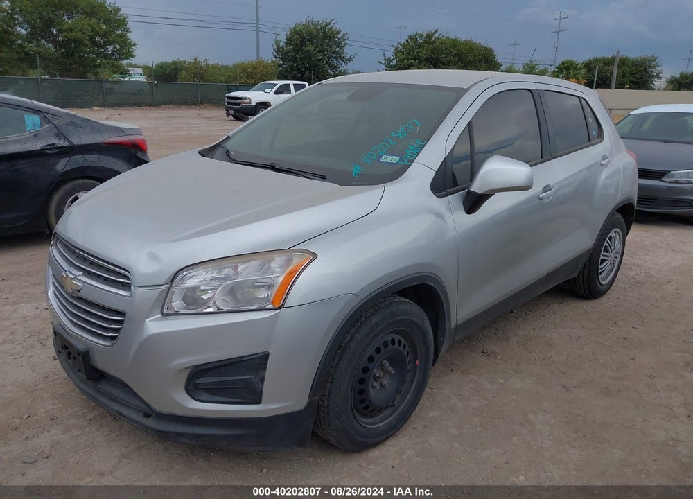 2015 CHEVROLET TRAX 1LS VIN: KL7CJKSB5FB206929