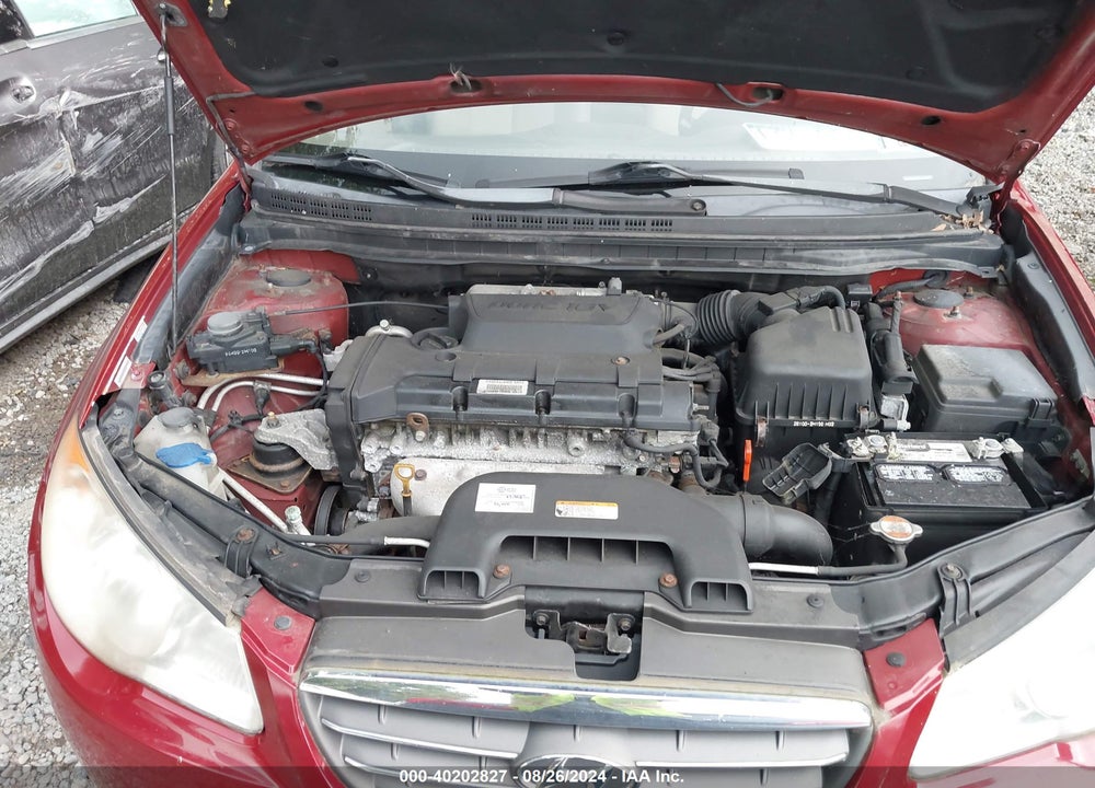 2009 HYUNDAI ELANTRA GLS VIN: KMHDU46D69U659287