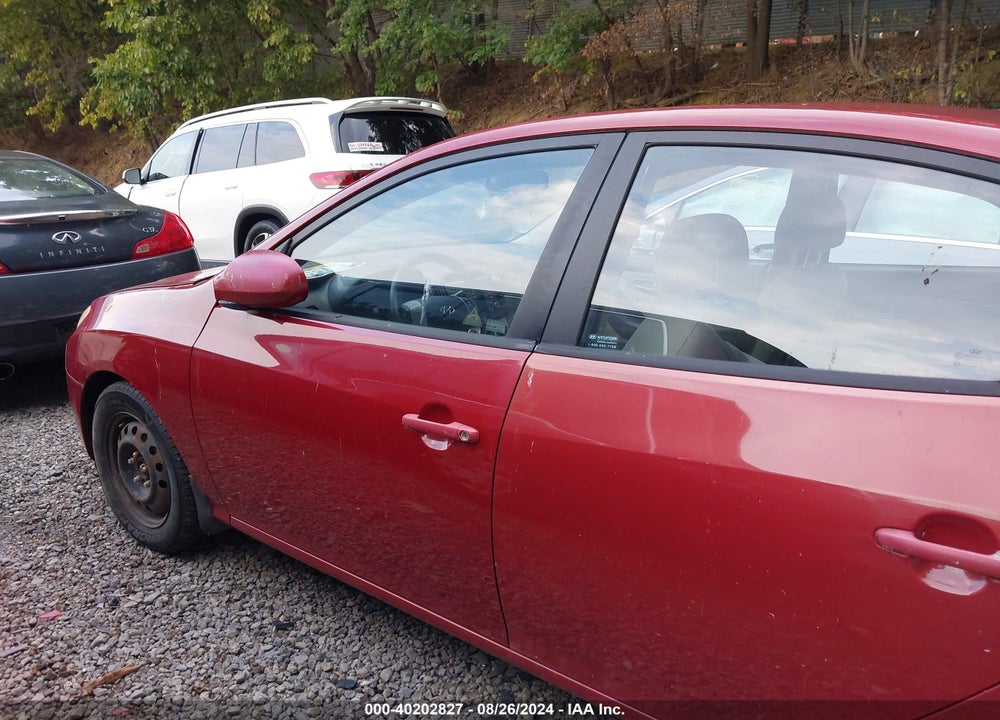 2009 HYUNDAI ELANTRA GLS VIN: KMHDU46D69U659287