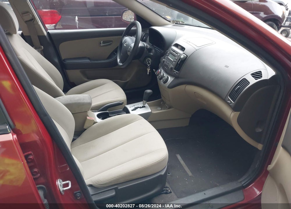 2009 HYUNDAI ELANTRA GLS VIN: KMHDU46D69U659287