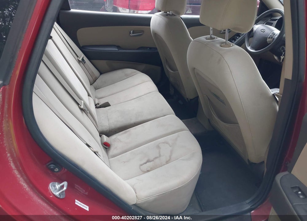 2009 HYUNDAI ELANTRA GLS VIN: KMHDU46D69U659287