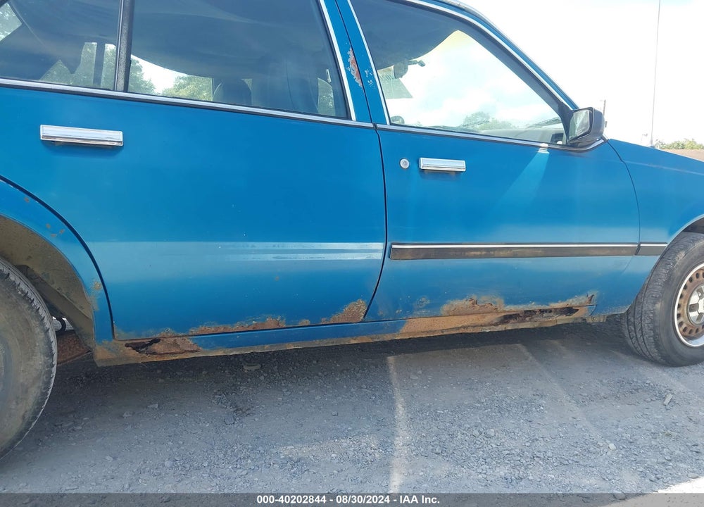 1986 CHEVROLET CAVALIER VIN: 1G1JC69P2GK135566