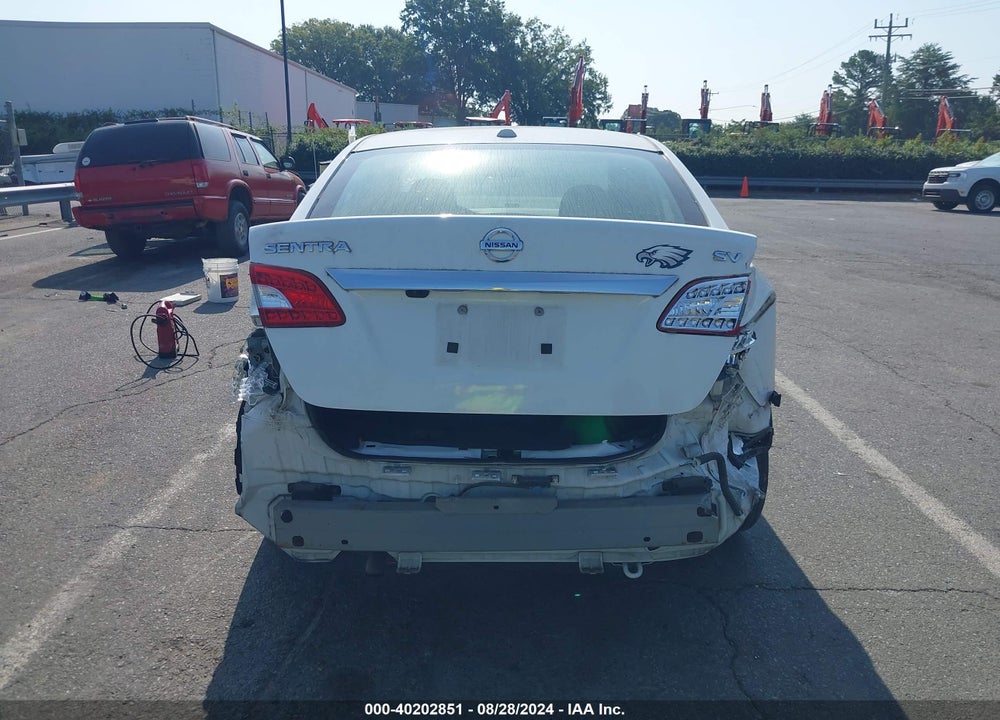 2015 NISSAN SENTRA SV VIN: 3N1AB7AP6FY344856