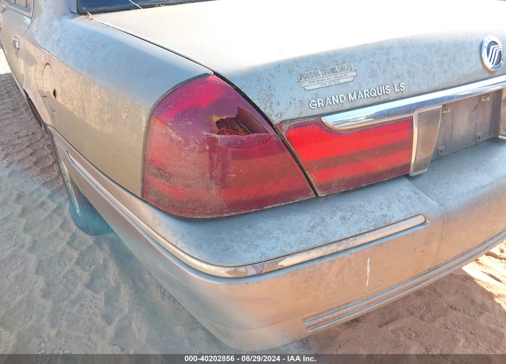 2004 MERCURY GRAND MARQUIS LS VIN: 2MEFM75W94X638709
