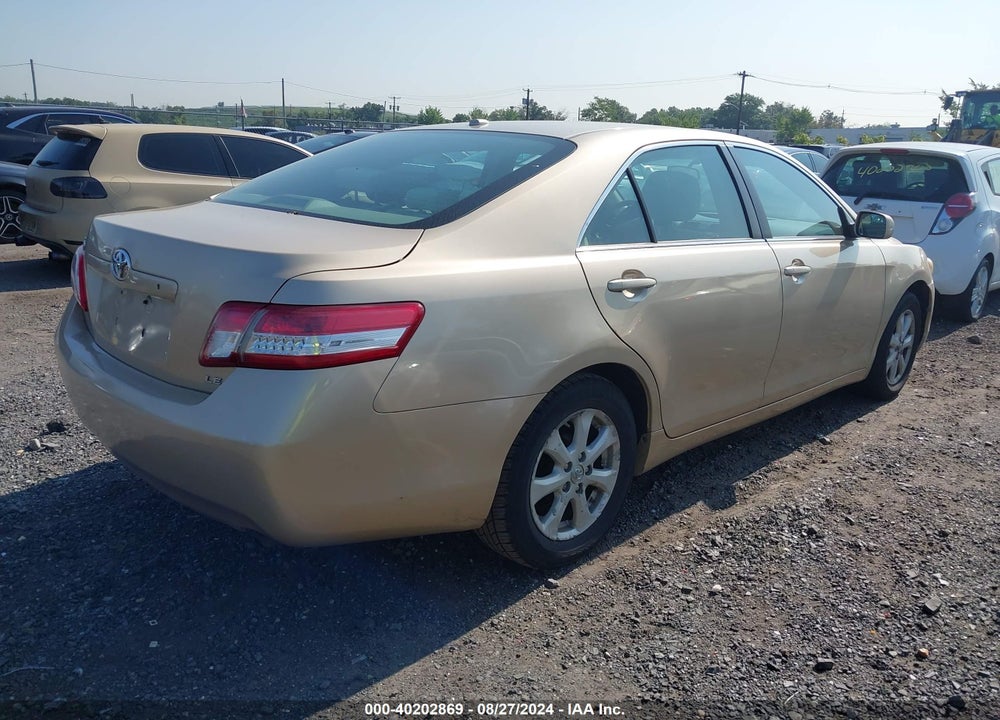 2011 TOYOTA CAMRY LE VIN: 4T1BF3EK8BU160329
