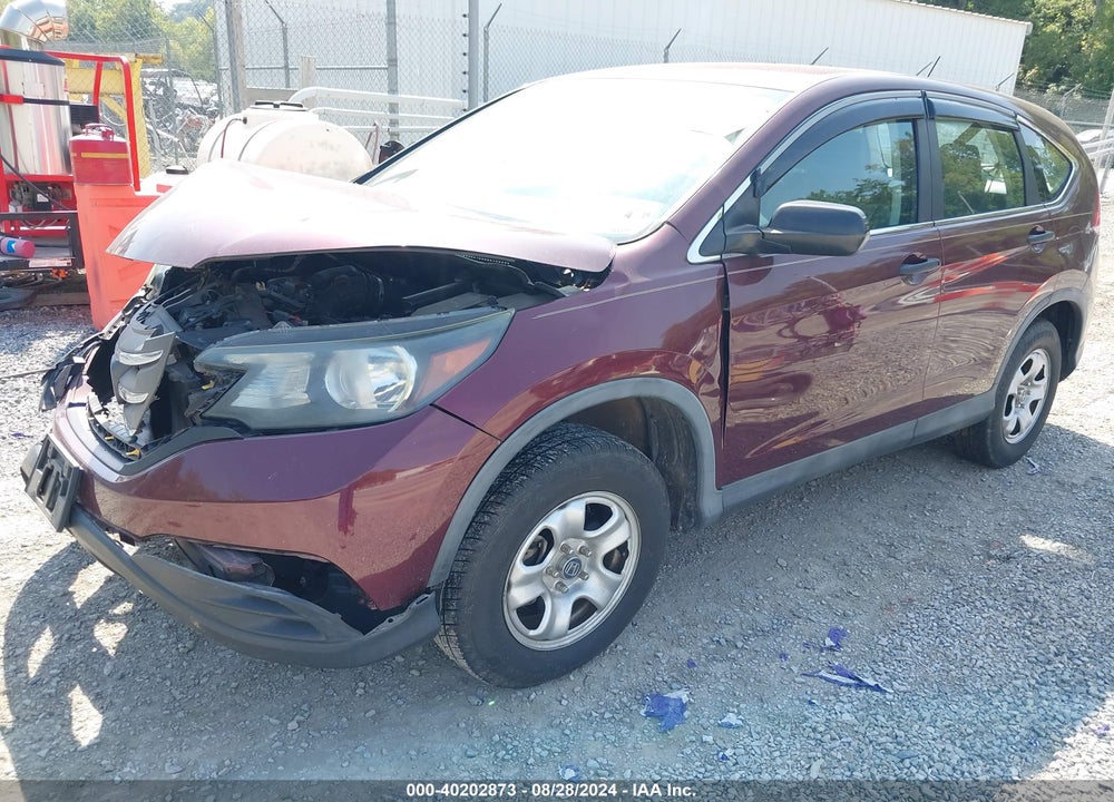 2014 HONDA CR-V LX VIN: 5J6RM4H35EL064407