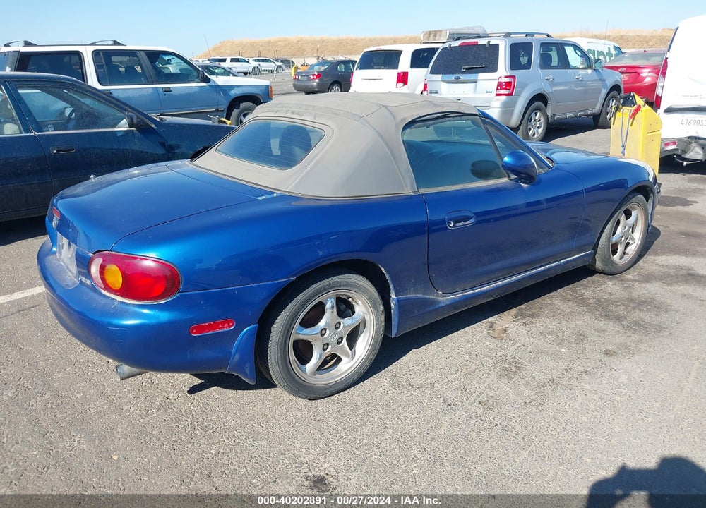 1999 MAZDA MX-5 MIATA LEATHER PKG/POPULAR EQUIPMENT PKG/SPORTS PKG/TOURING PKG VIN: JM1NB3539X0136268