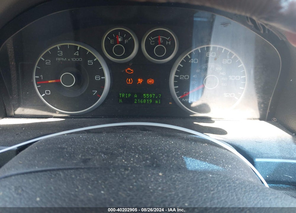 2009 FORD FUSION SE VIN: 3FAHP07Z69R217459