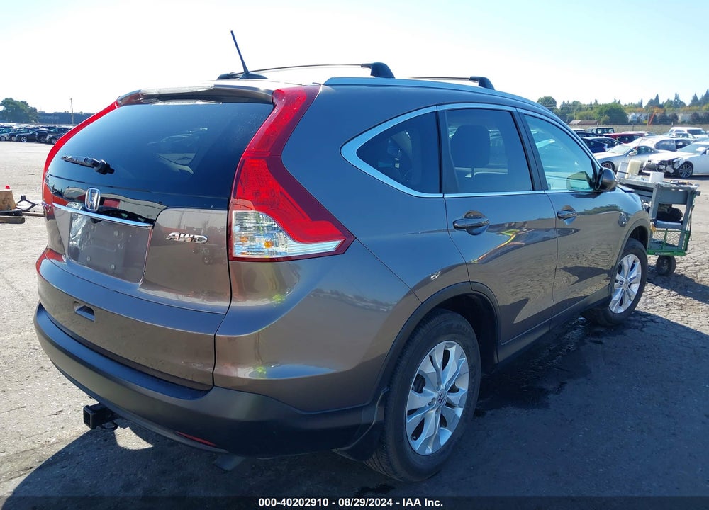2012 HONDA CR-V EX-L VIN: 5J6RM4H7XCL058019