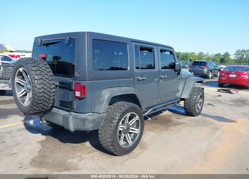 2016 JEEP WRANGLER UNLIMITED SPORT VIN: 1C4HJWDG0GL184519