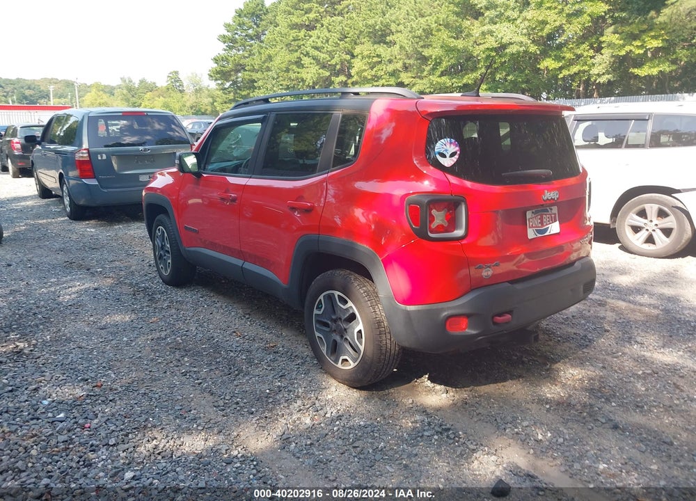2015 JEEP RENEGADE TRAILHAWK VIN: ZACCJBCT7FPB39394