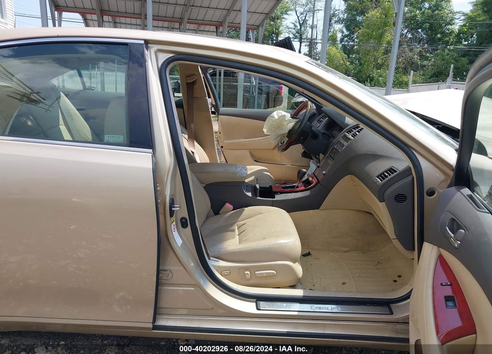 2007 LEXUS ES 350 VIN: JTHBJ46G072091463