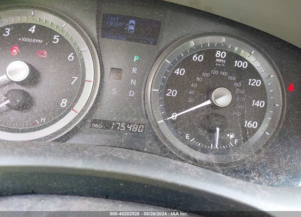 2007 LEXUS ES 350 VIN: JTHBJ46G072091463