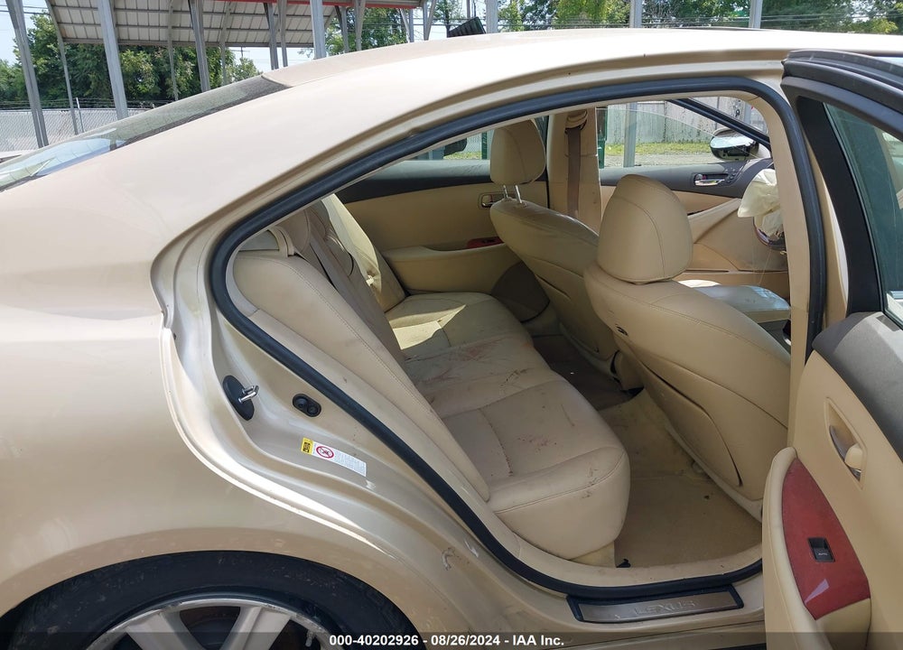 2007 LEXUS ES 350 VIN: JTHBJ46G072091463