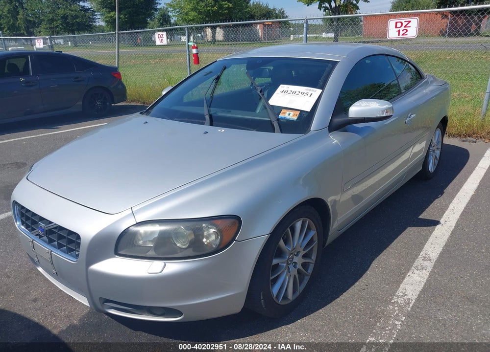 2008 VOLVO C70 T5 VIN: YV1MC67208J043627