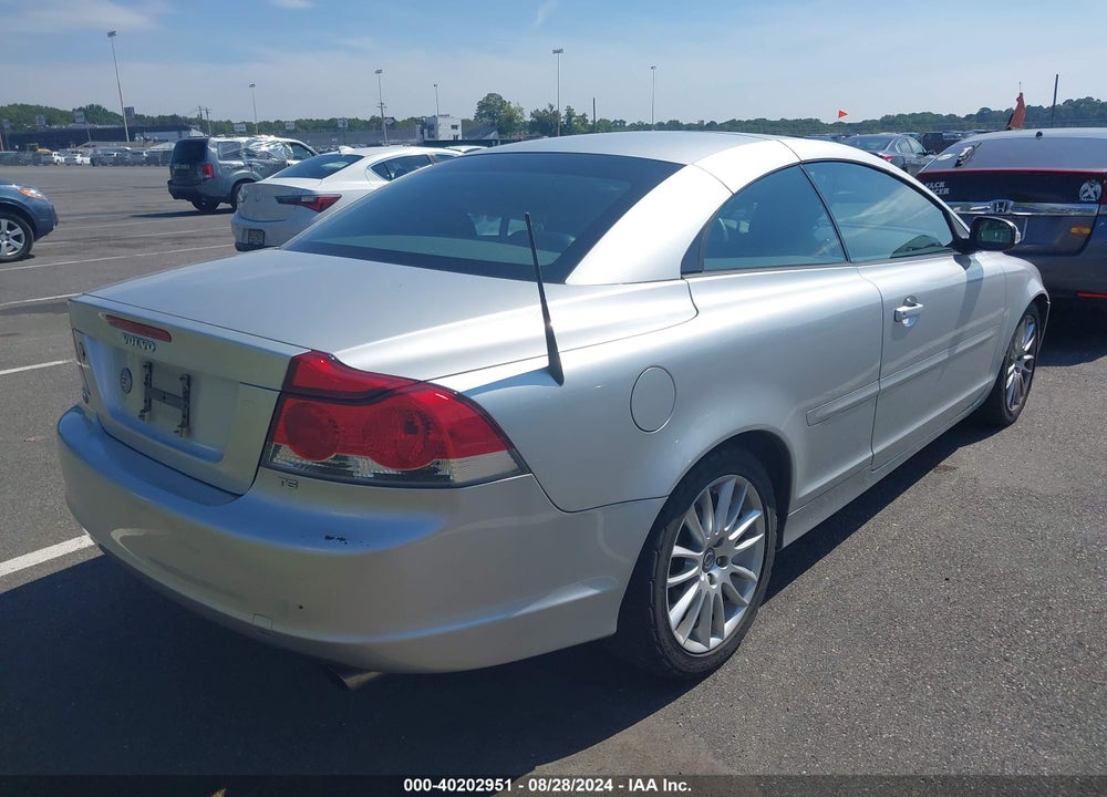 2008 VOLVO C70 T5 VIN: YV1MC67208J043627