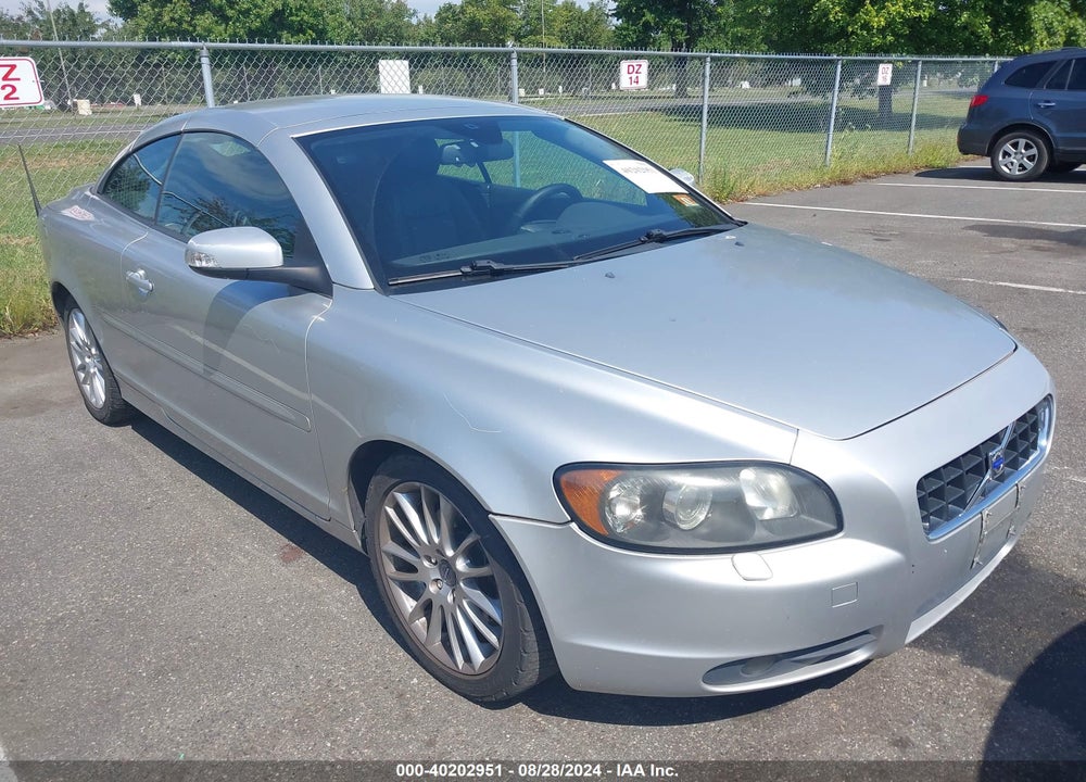 2008 VOLVO C70 T5 VIN: YV1MC67208J043627