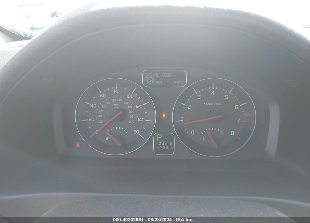 2008 VOLVO C70 T5 VIN: YV1MC67208J043627