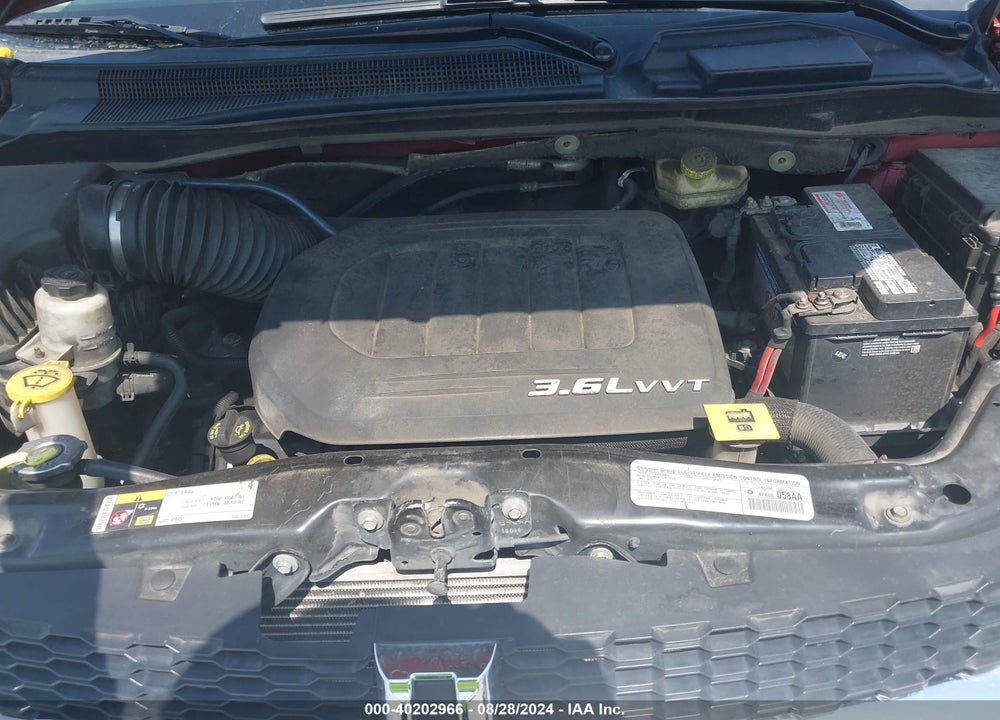 2014 DODGE GRAND CARAVAN SXT VIN: 2C4RDGCGXER457912