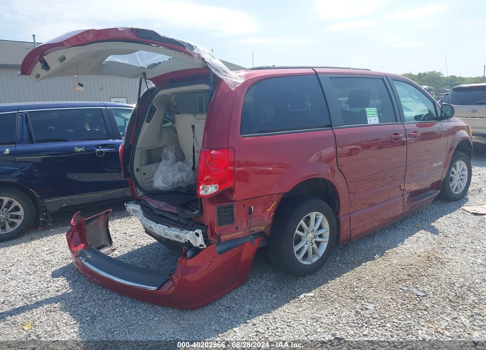 2014 DODGE GRAND CARAVAN SXT VIN: 2C4RDGCGXER457912