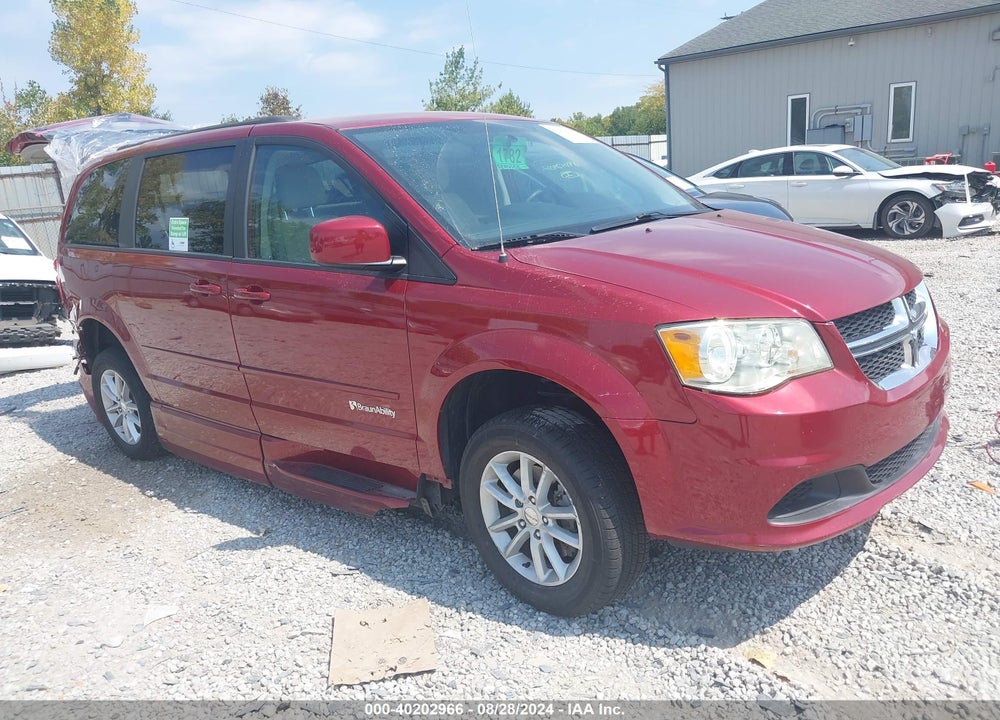 2014 DODGE GRAND CARAVAN SXT VIN: 2C4RDGCGXER457912