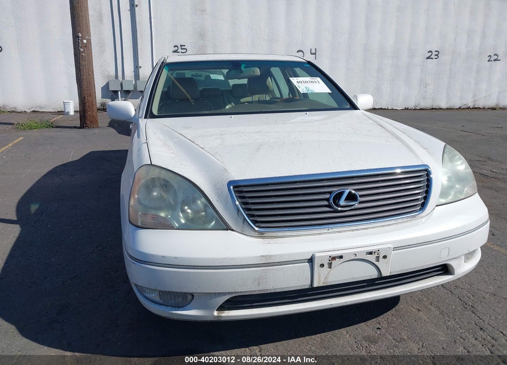 2002 LEXUS LS 430 VIN: JTHBN30F120064632