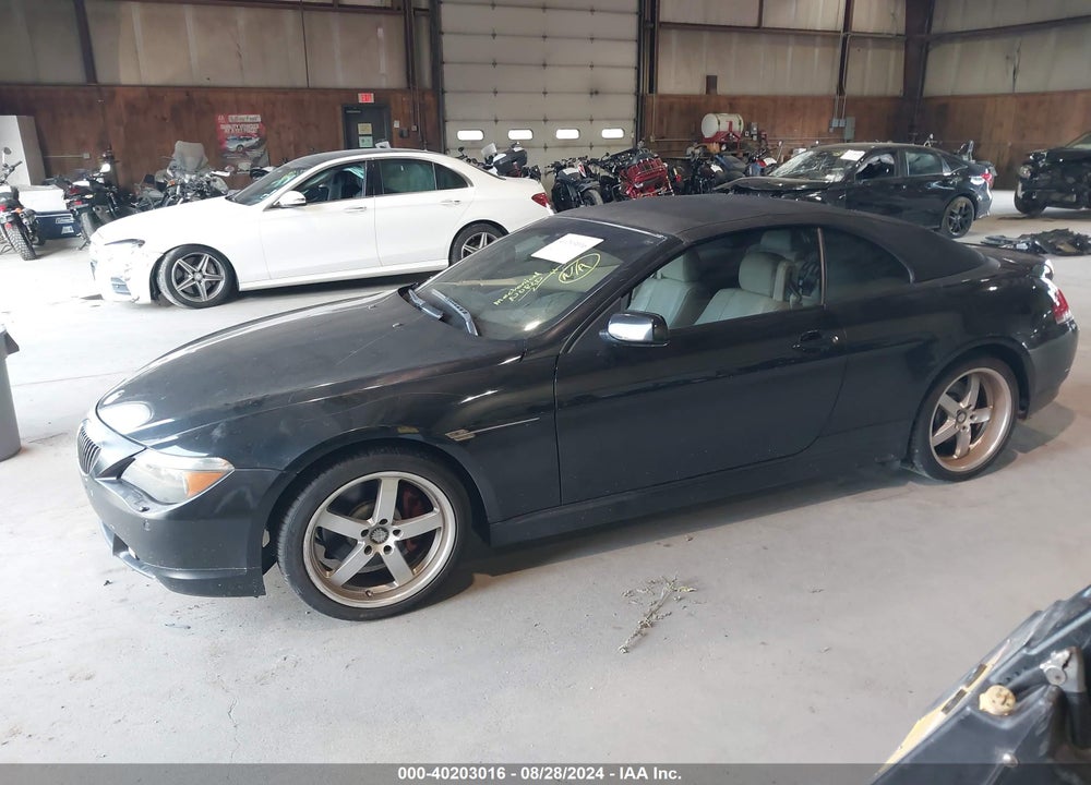 2006 BMW 650I VIN: WBAEK13406CN76762